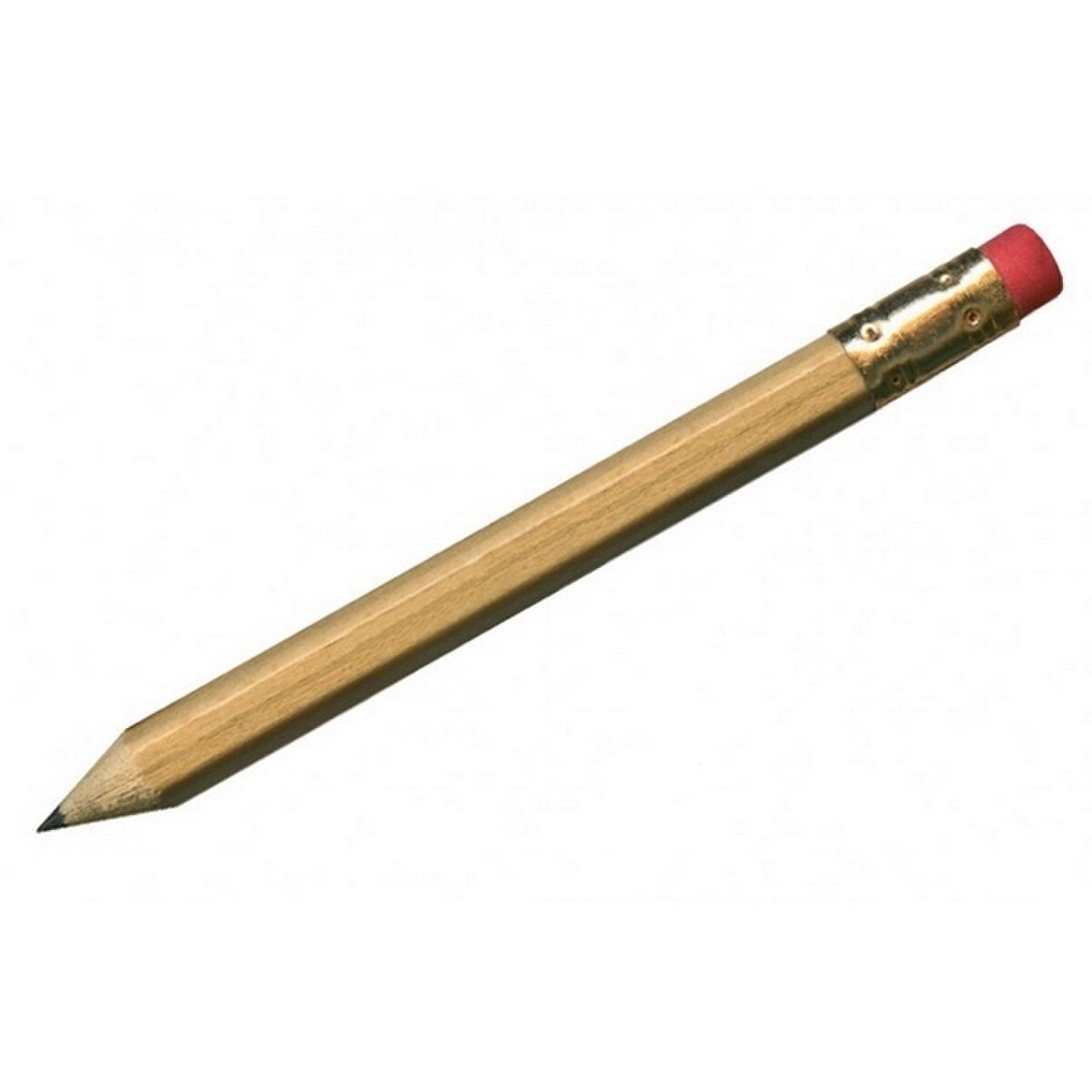 Hex Pencil - With Eraser - Case of 20