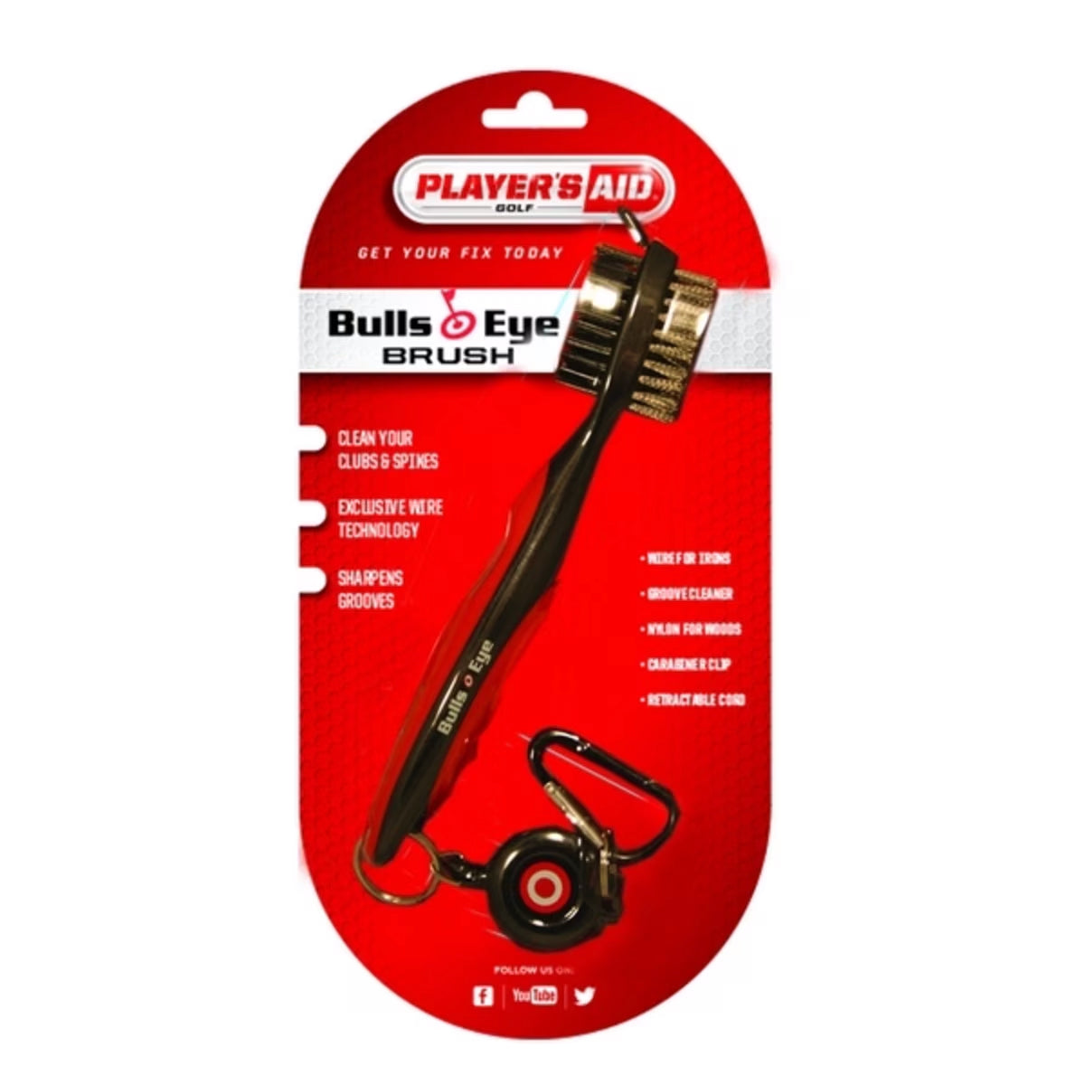 Player's Aid Bulls-Eye Brush - Case of 12