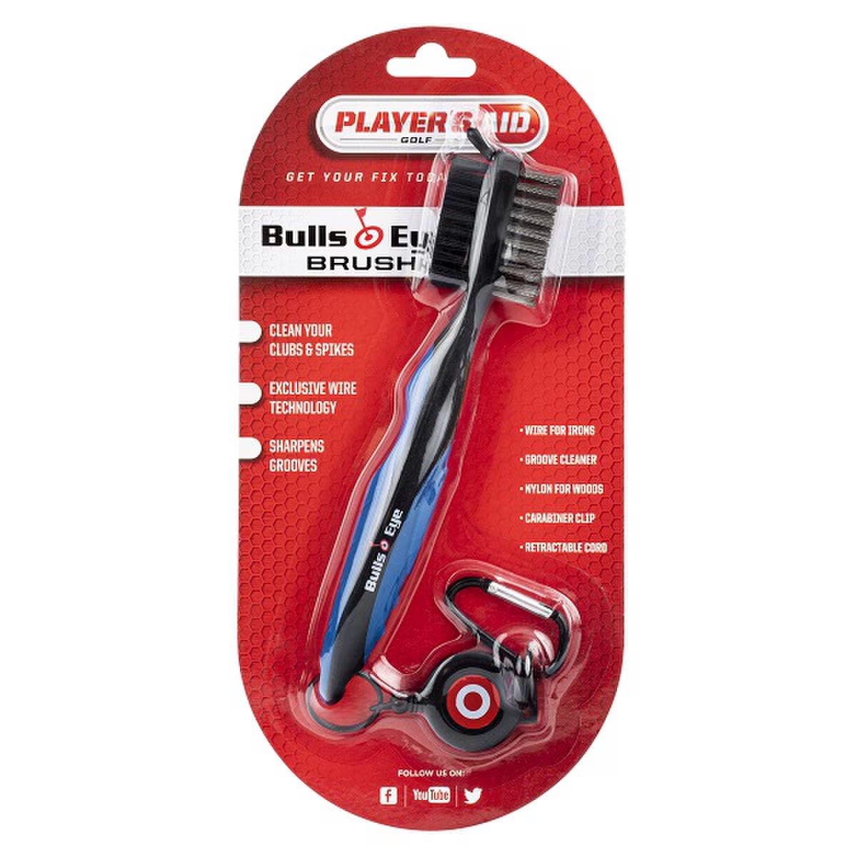 Player's Aid Bulls-Eye Brush - Case of 12