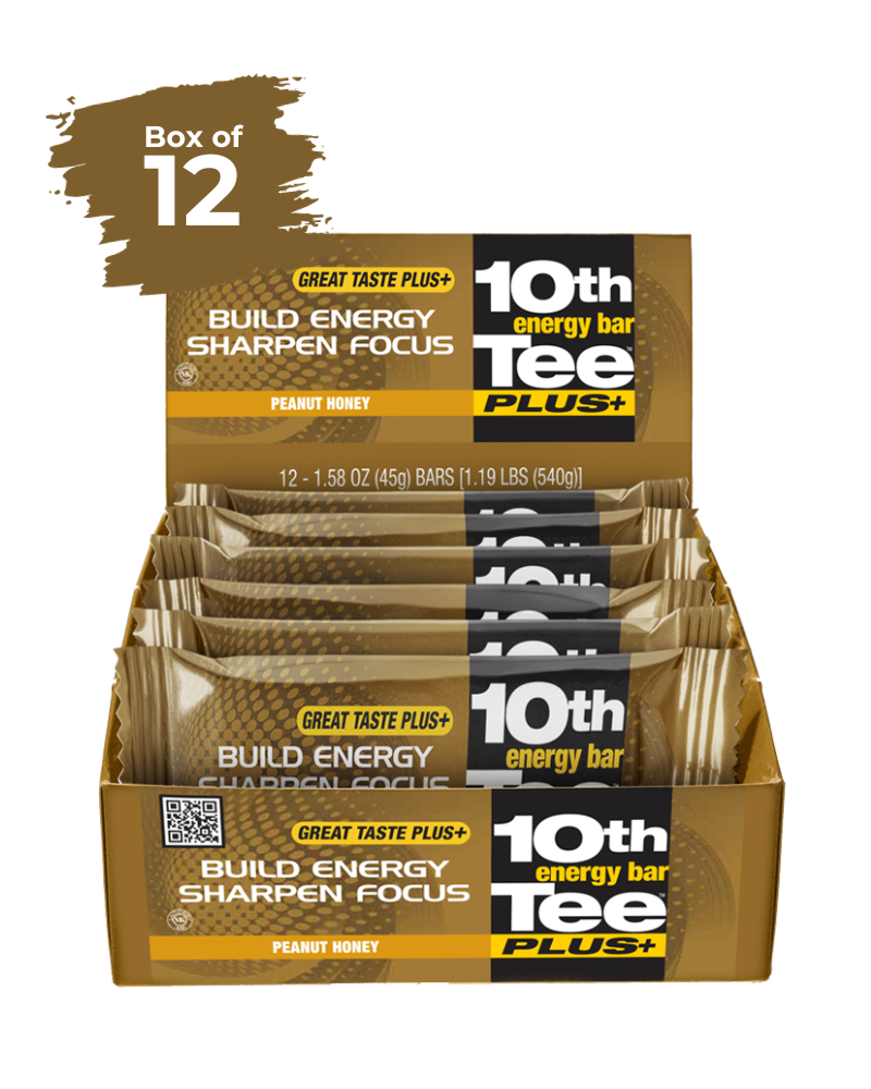 10th Tee Energy Bar - 12pc Snack Bar Display