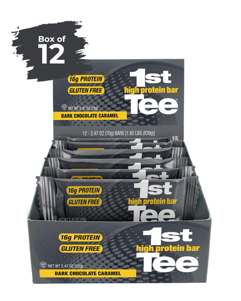 1st Tee Nutrition Bar - 12pc Snack Bar Display