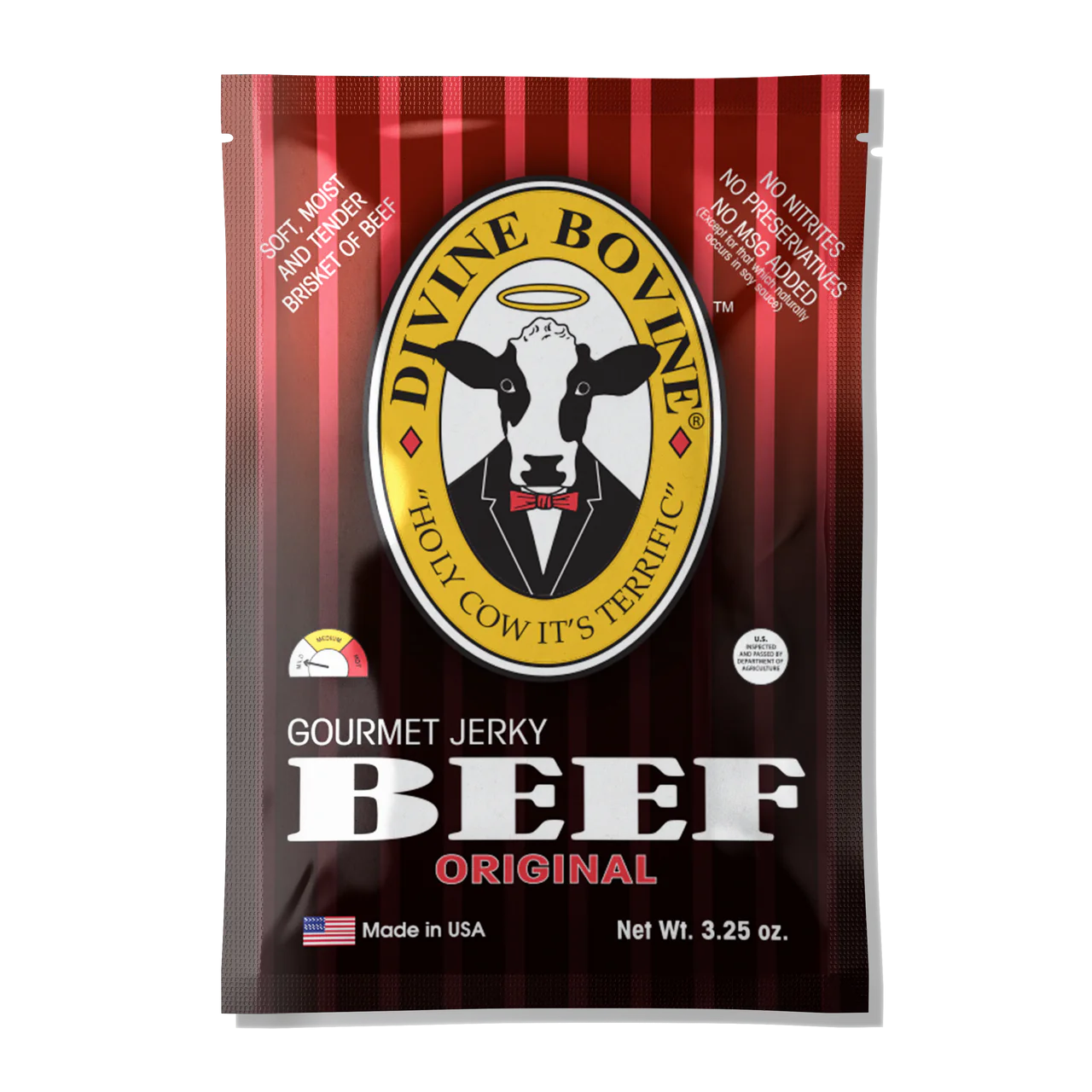 Divine Bovine Jerky - 12Pk