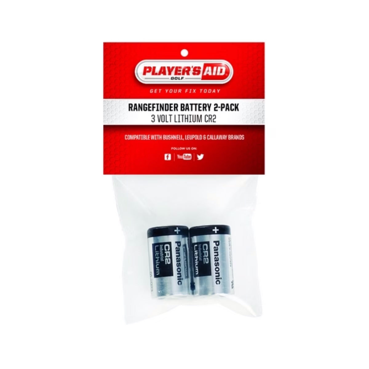 Range Finder CR2 Batteries, 2 Pack - Case of 12