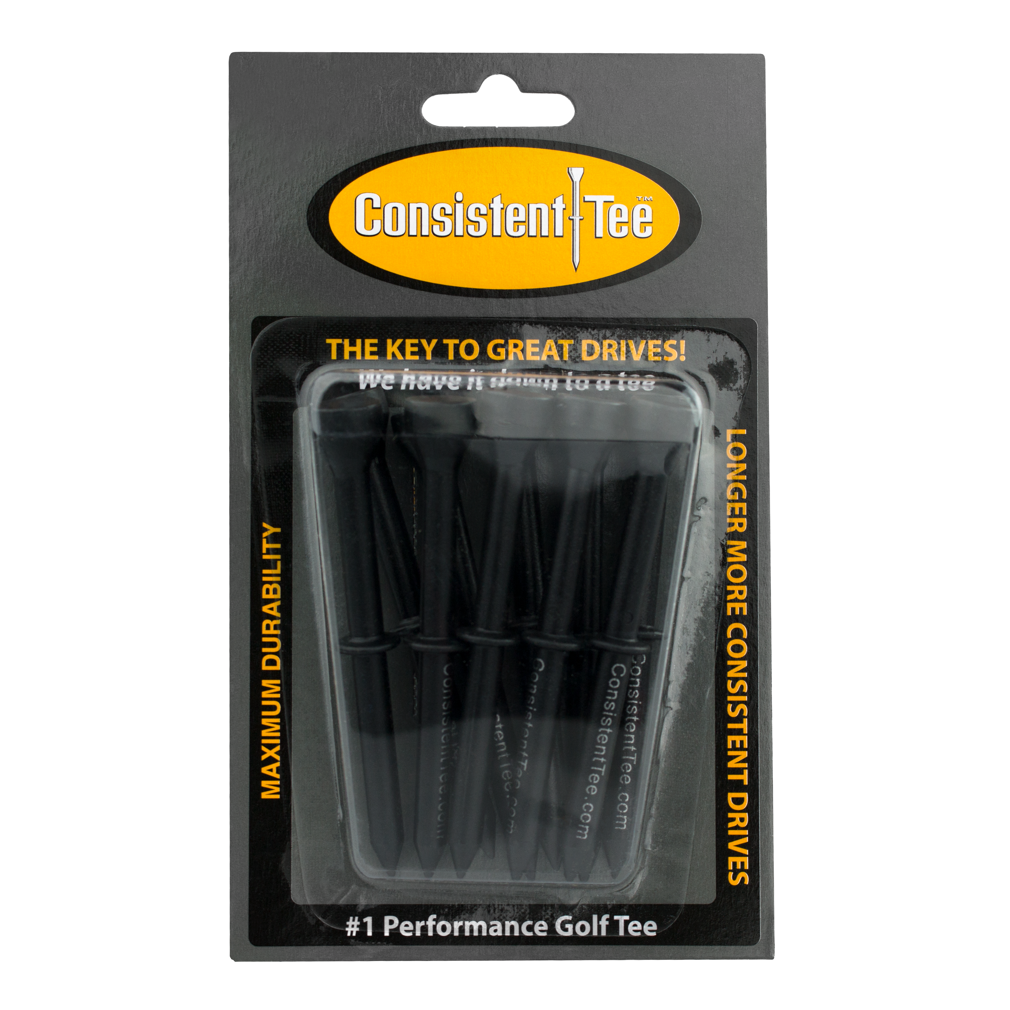 Consistent Tee 3-1/4" Blister Pack - Case of 12