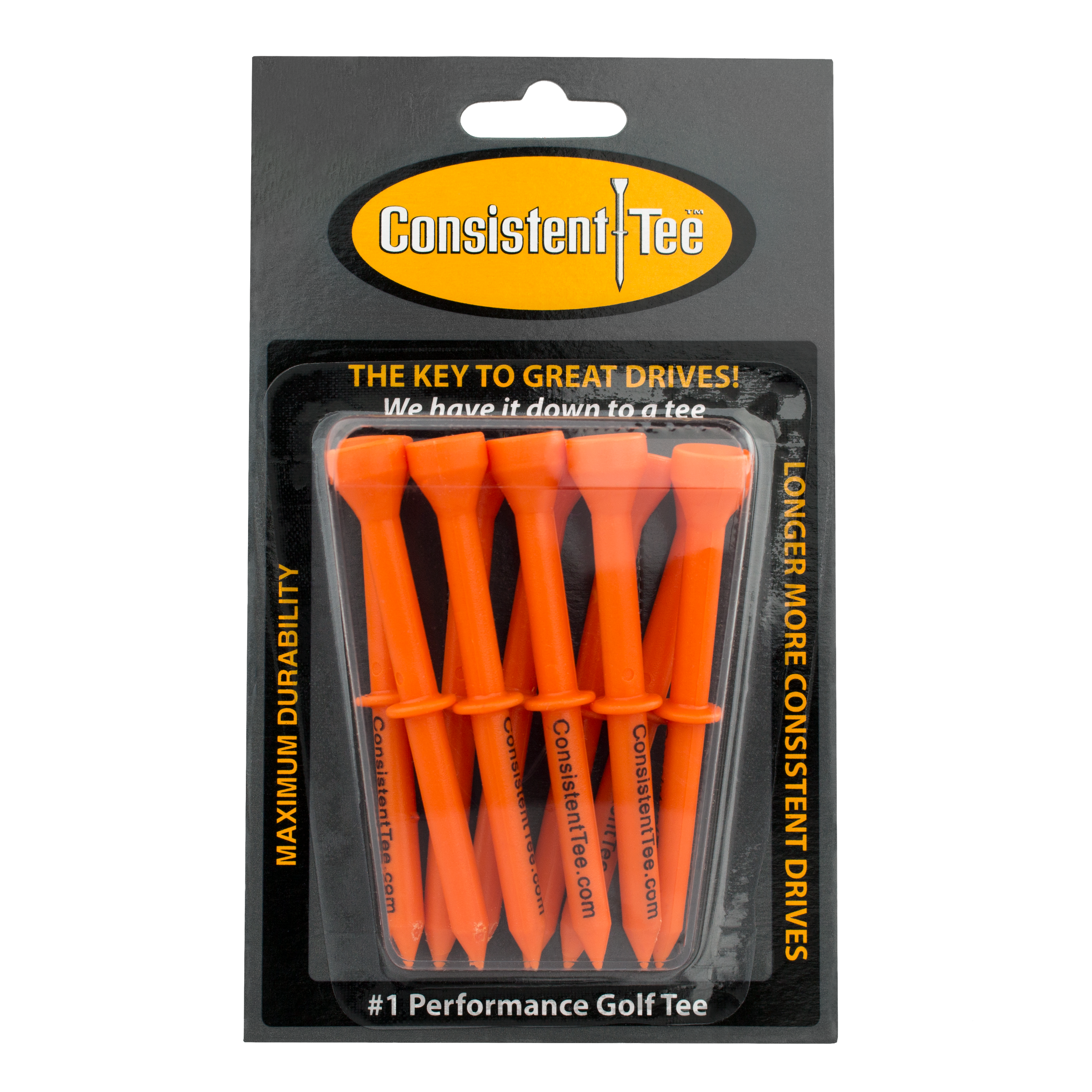 Consistent Tee 3-1/4" Blister Pack - Case of 12