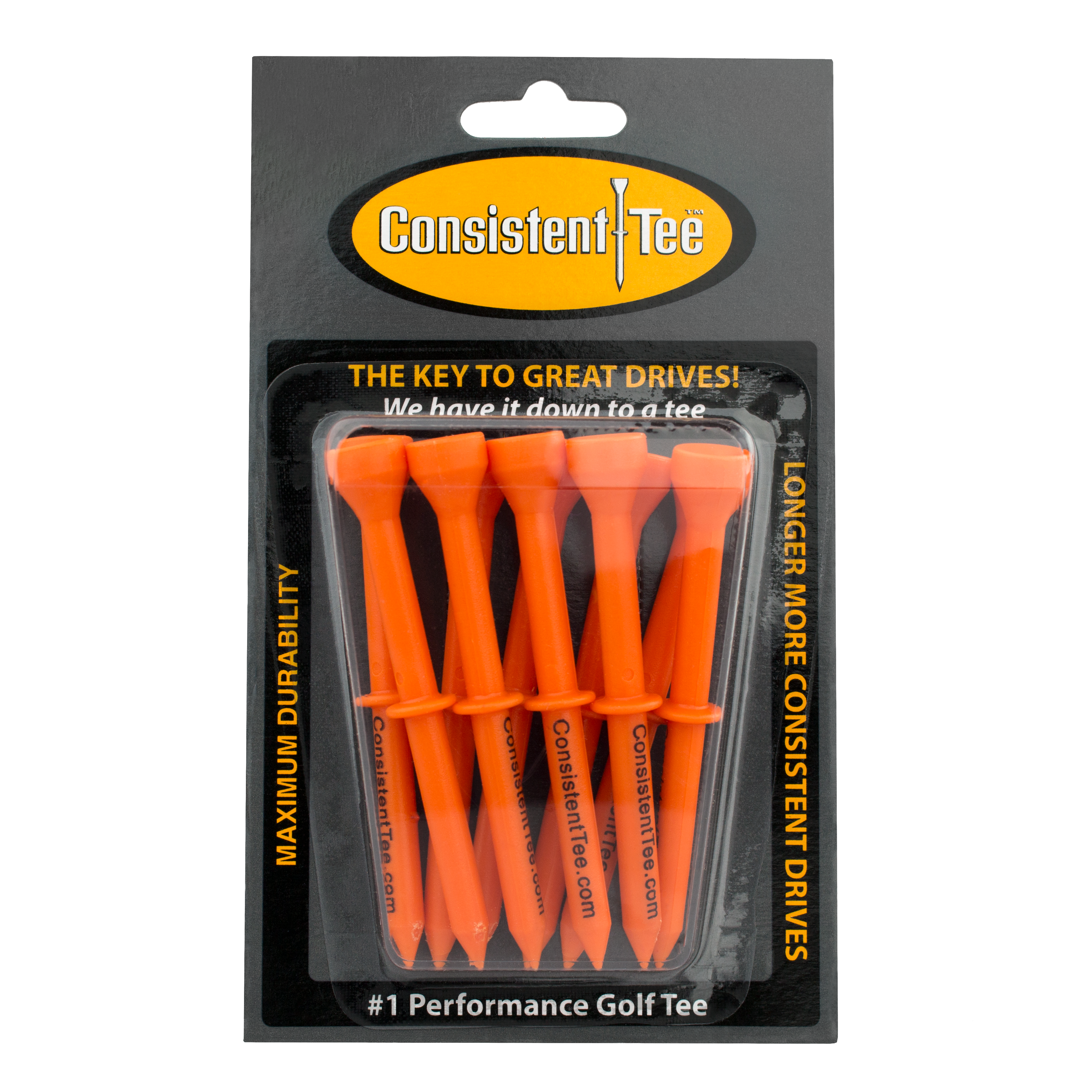 Consistent Tee 3-1/4" Blister Pack - Case of 12