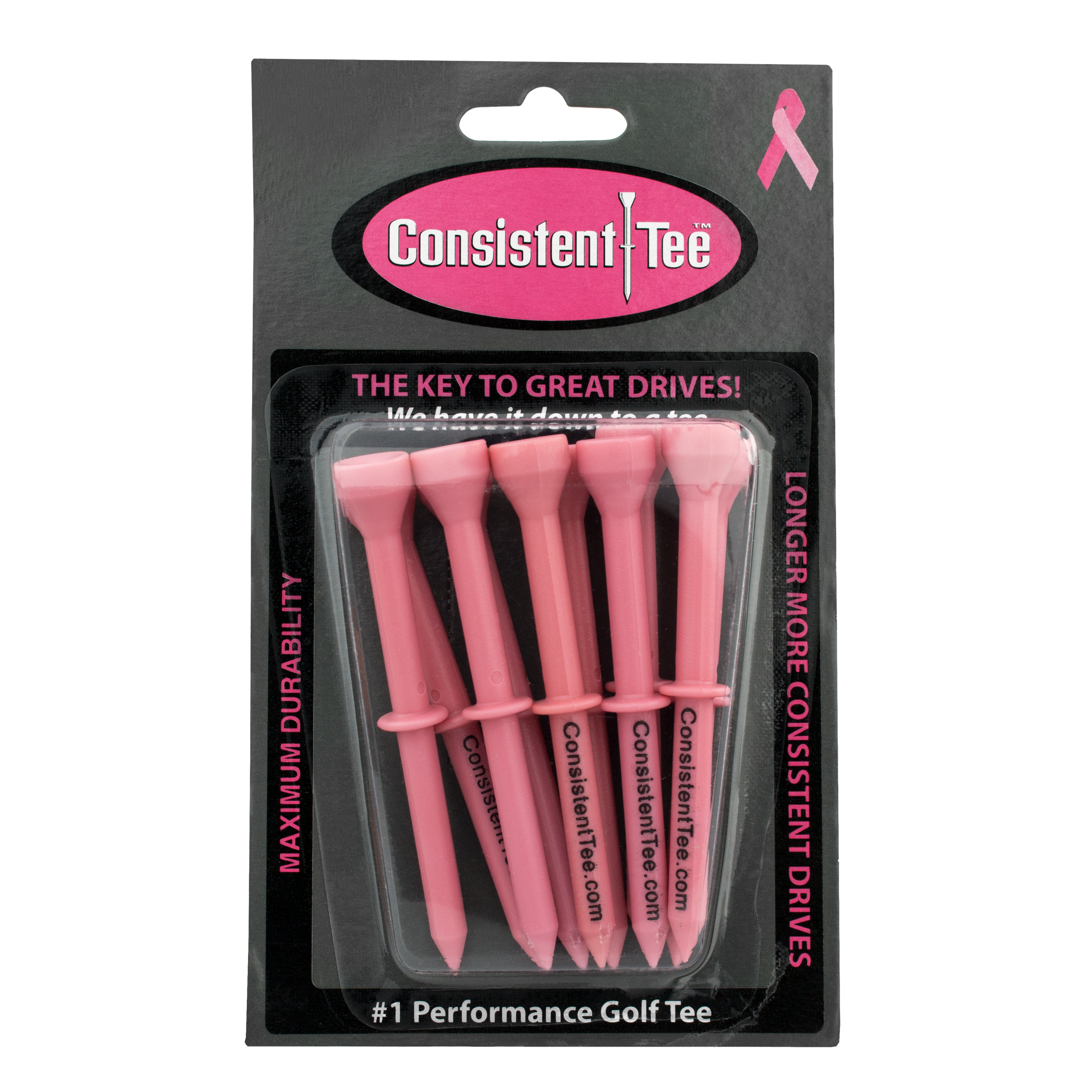 Consistent Tee 3-1/4" Blister Pack - Case of 12