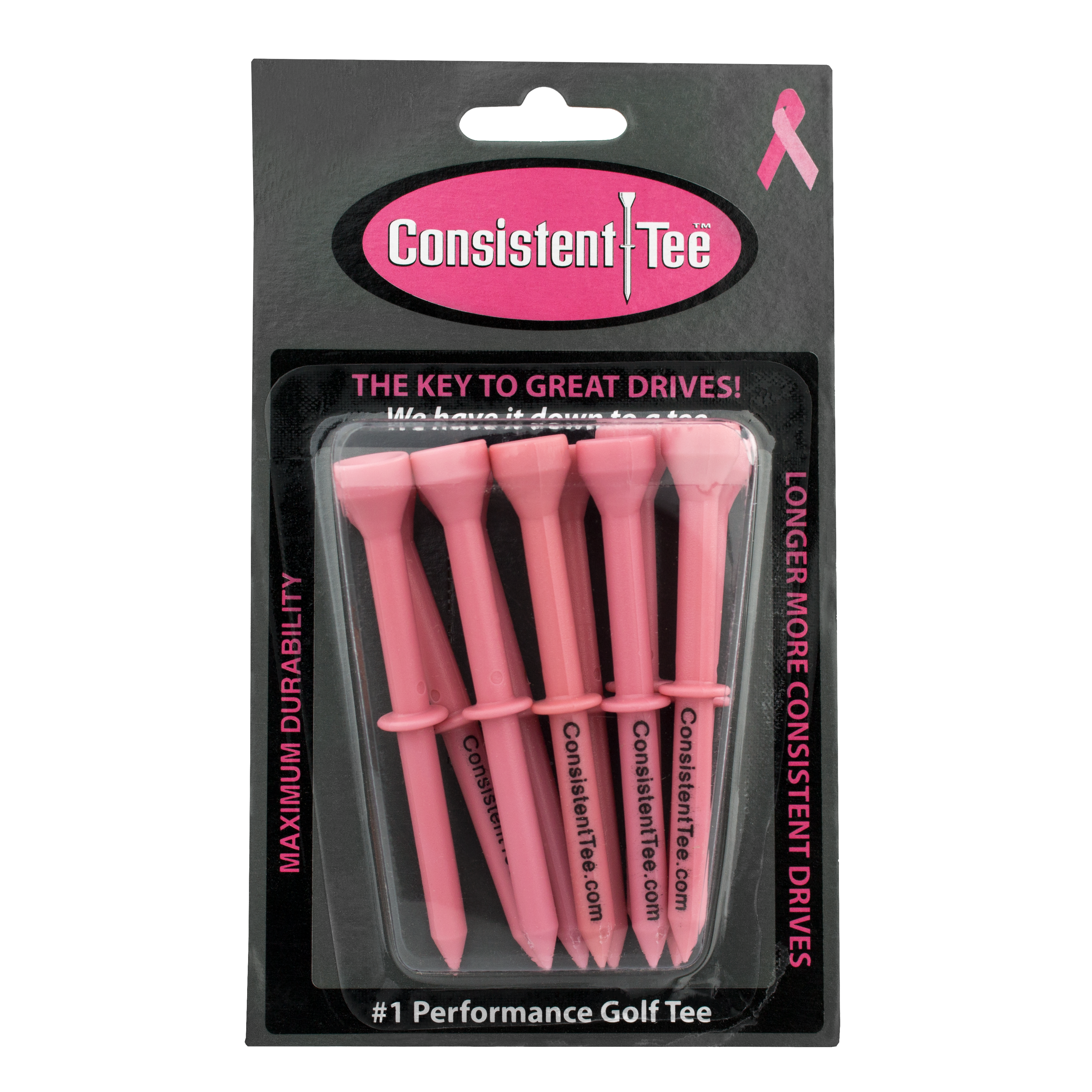 Consistent Tee 3-1/4" Blister Pack - Case of 12