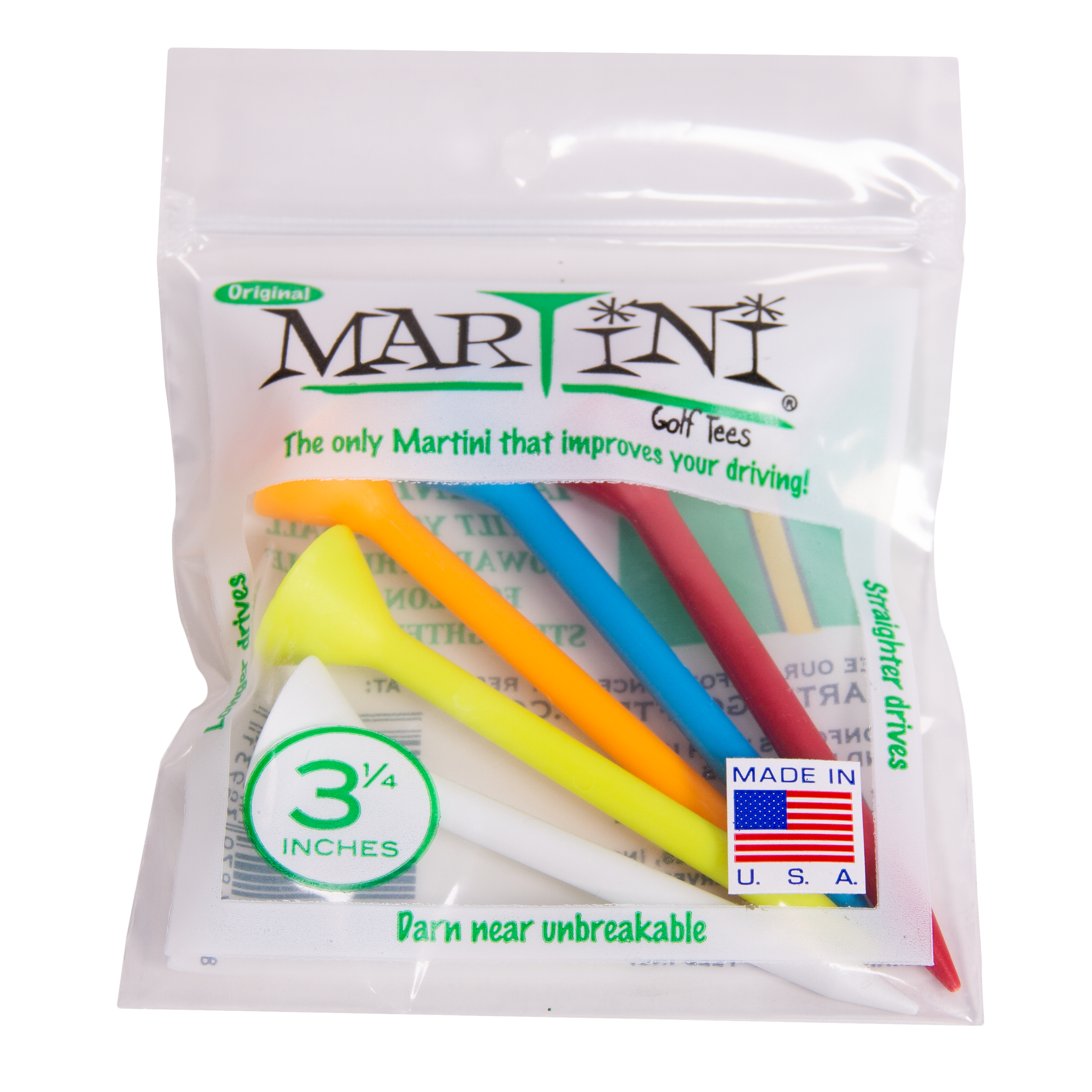 Martini Tee Packaged Tees - Case of 12