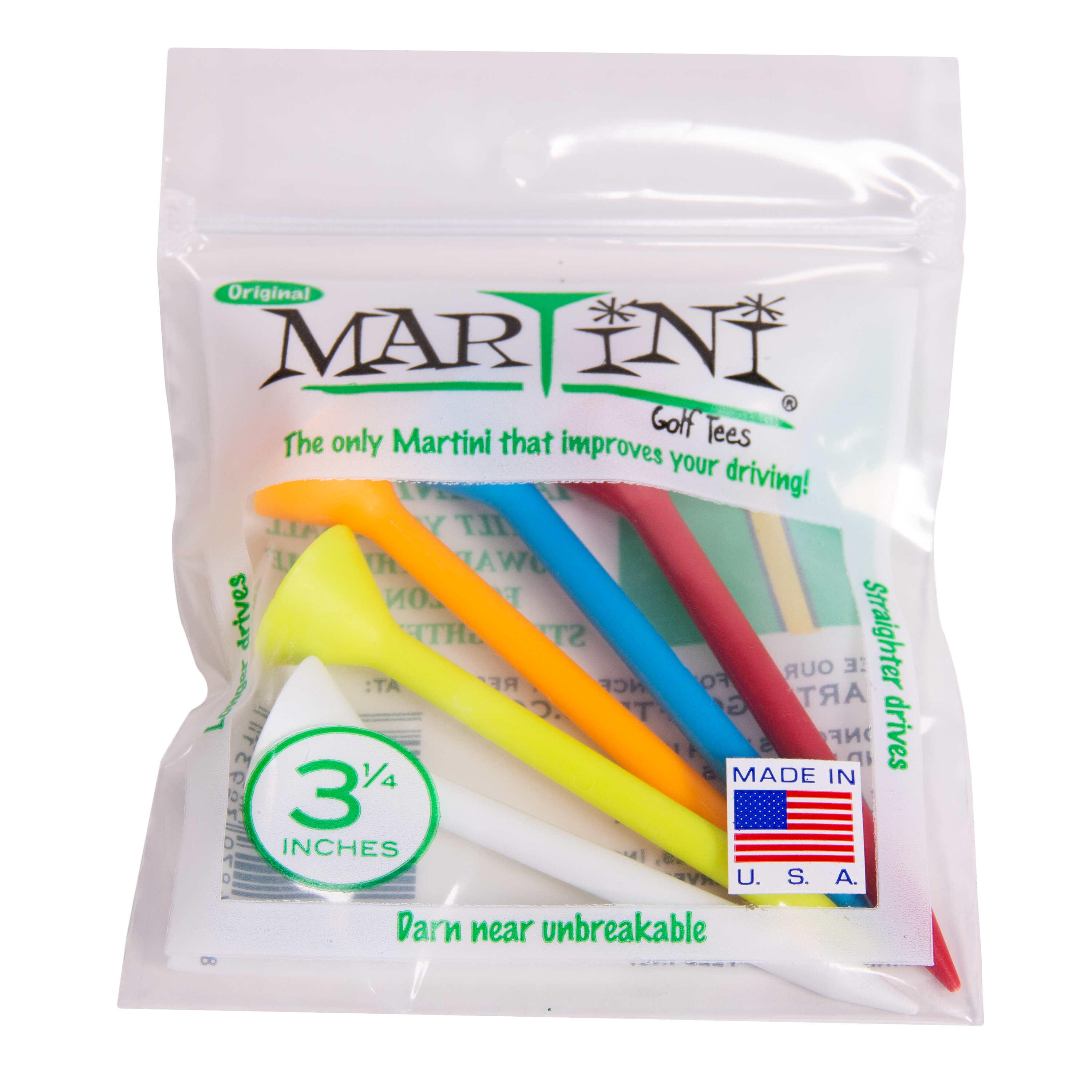 Martini Tee Packaged Tees - Case of 12