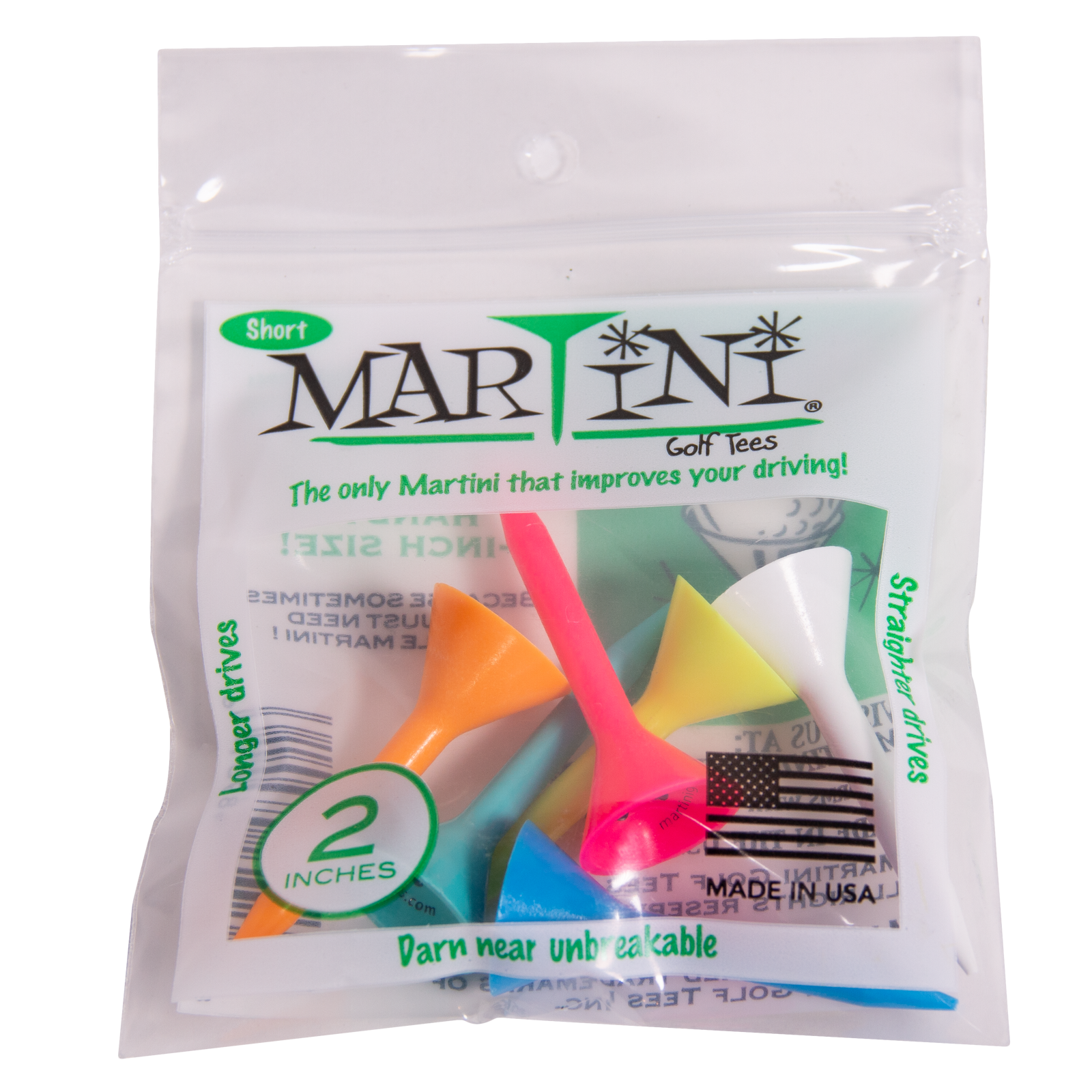 Martini Tee Packaged Tees - Case of 12