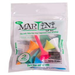 Martini Tee Packaged Tees - Case of 12