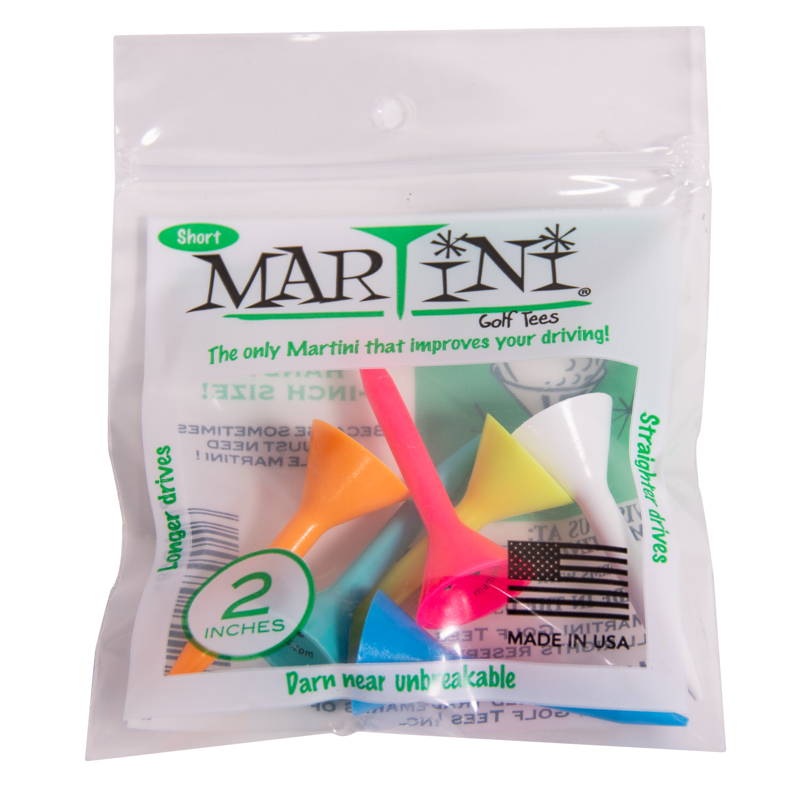 Martini Tee Packaged Tees - Case of 12