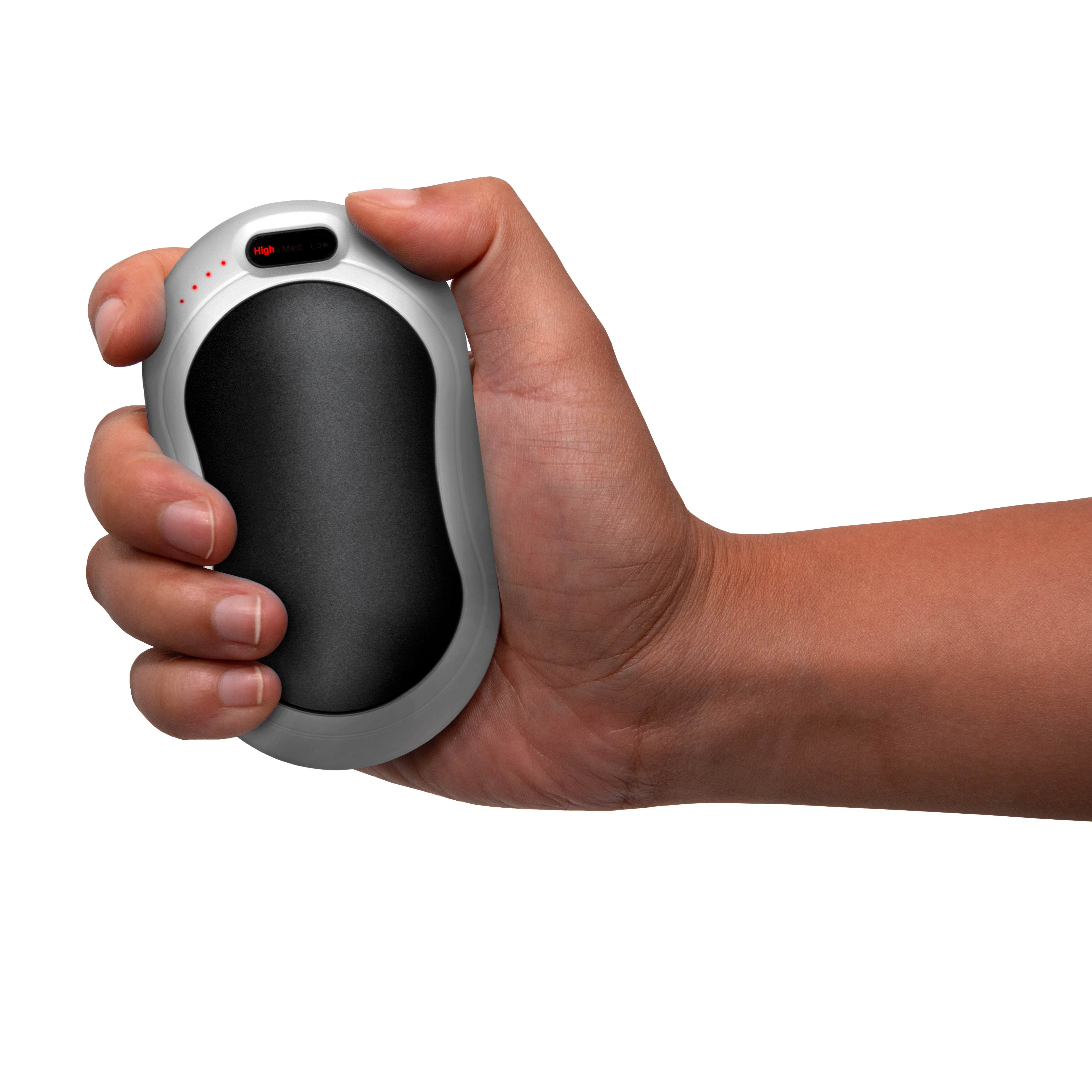 Rechargeable Hand Warmer w/ USB Power Bank - Case of 6