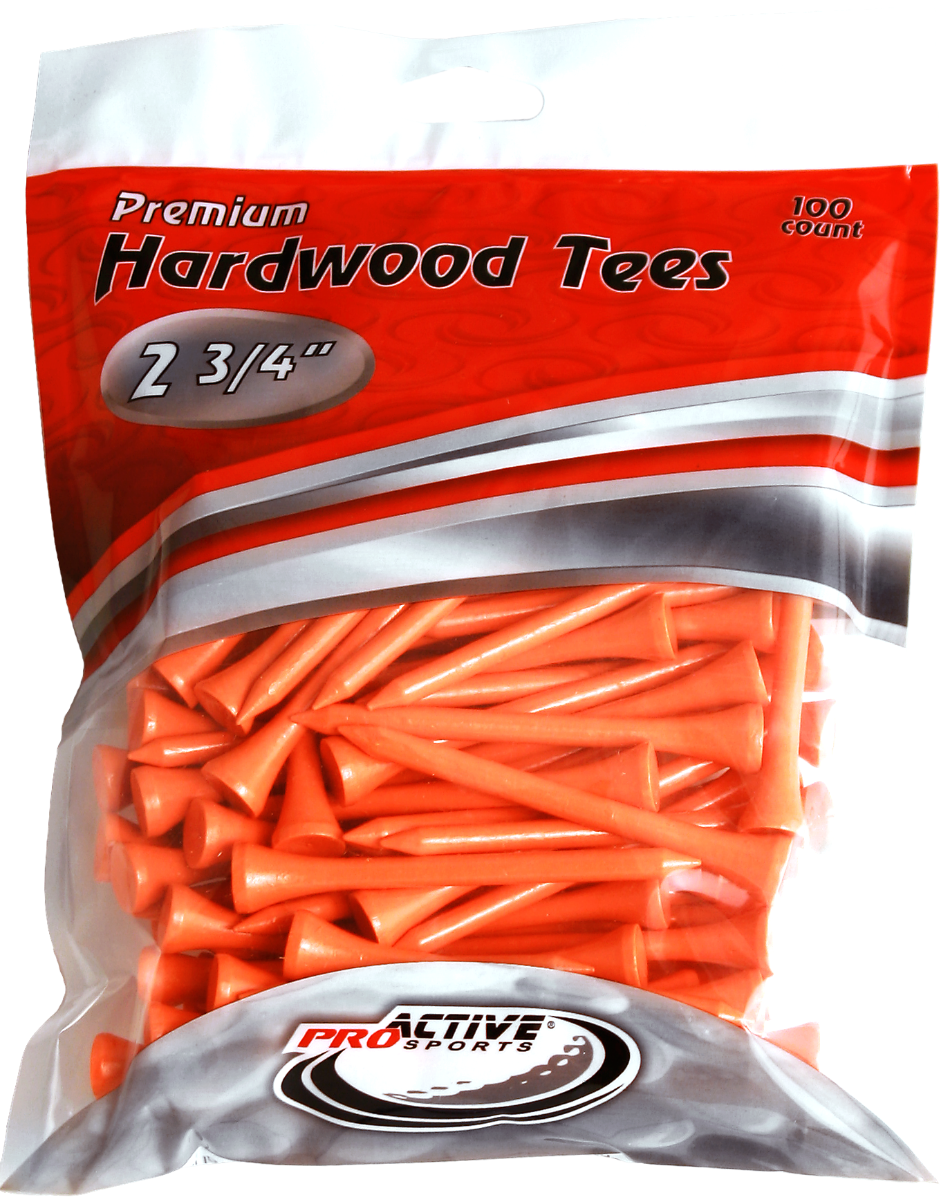 ProActive Sports Standard Wood Tees - Case of 72