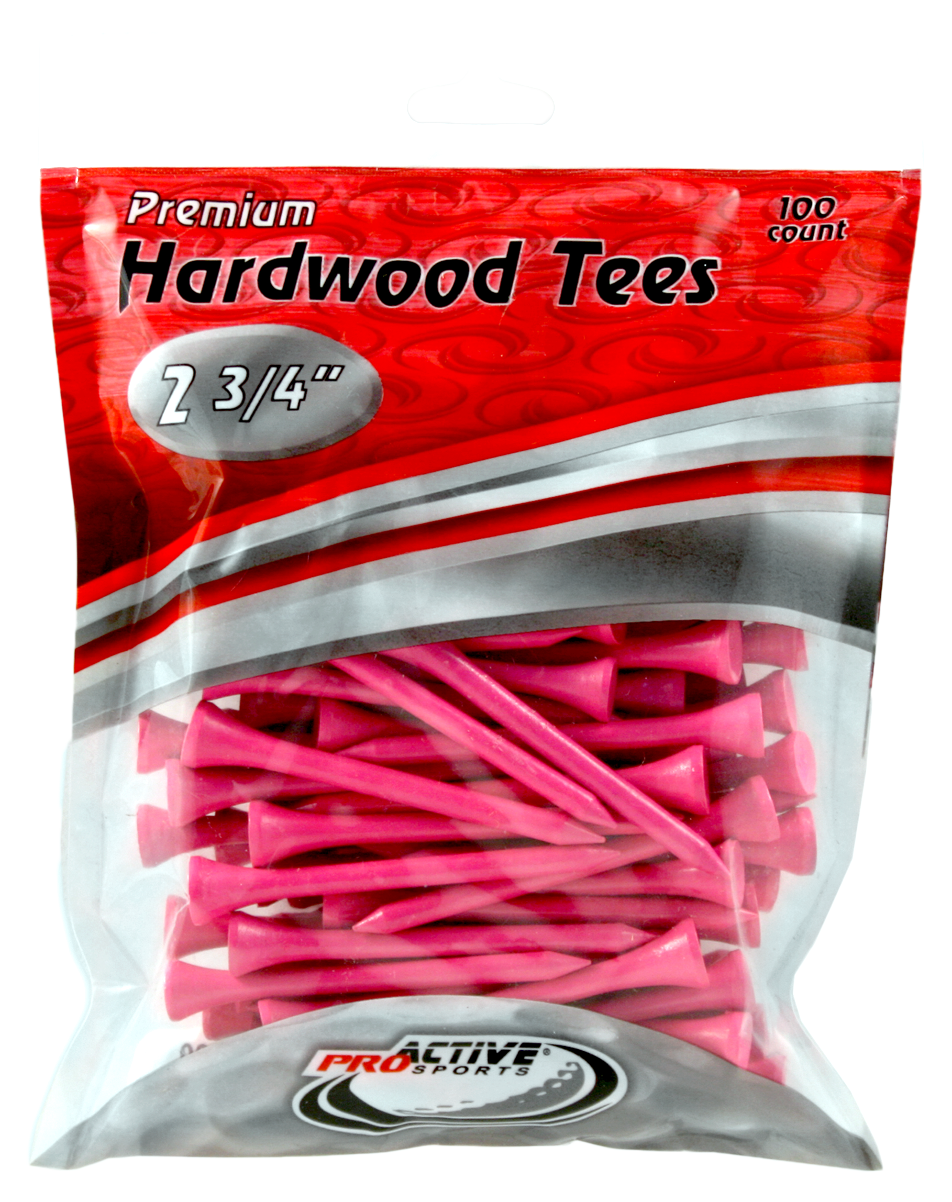 ProActive Sports Standard Wood Tees - Case of 72