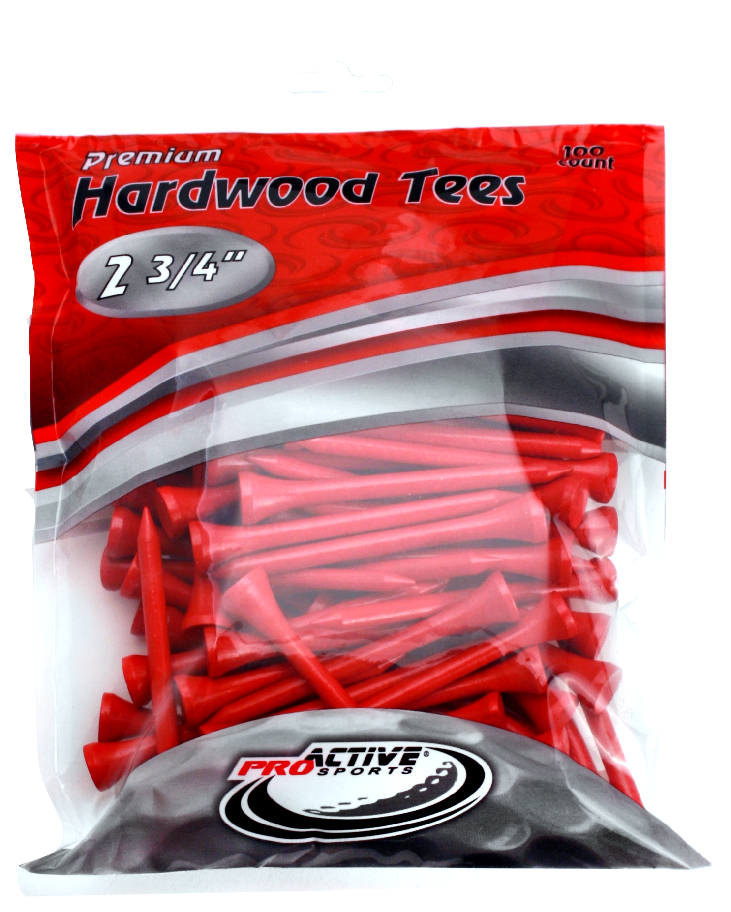 ProActive Sports Standard Wood Tees - Case of 72