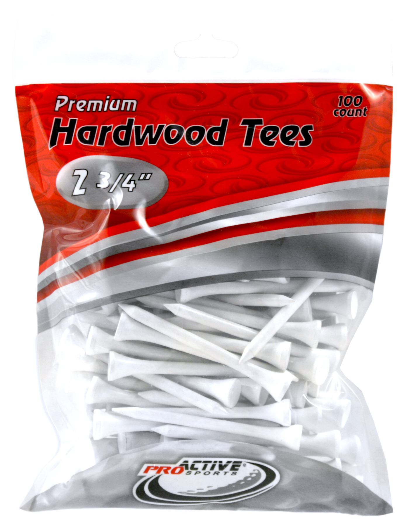 ProActive Sports Standard Wood Tees - Case of 72