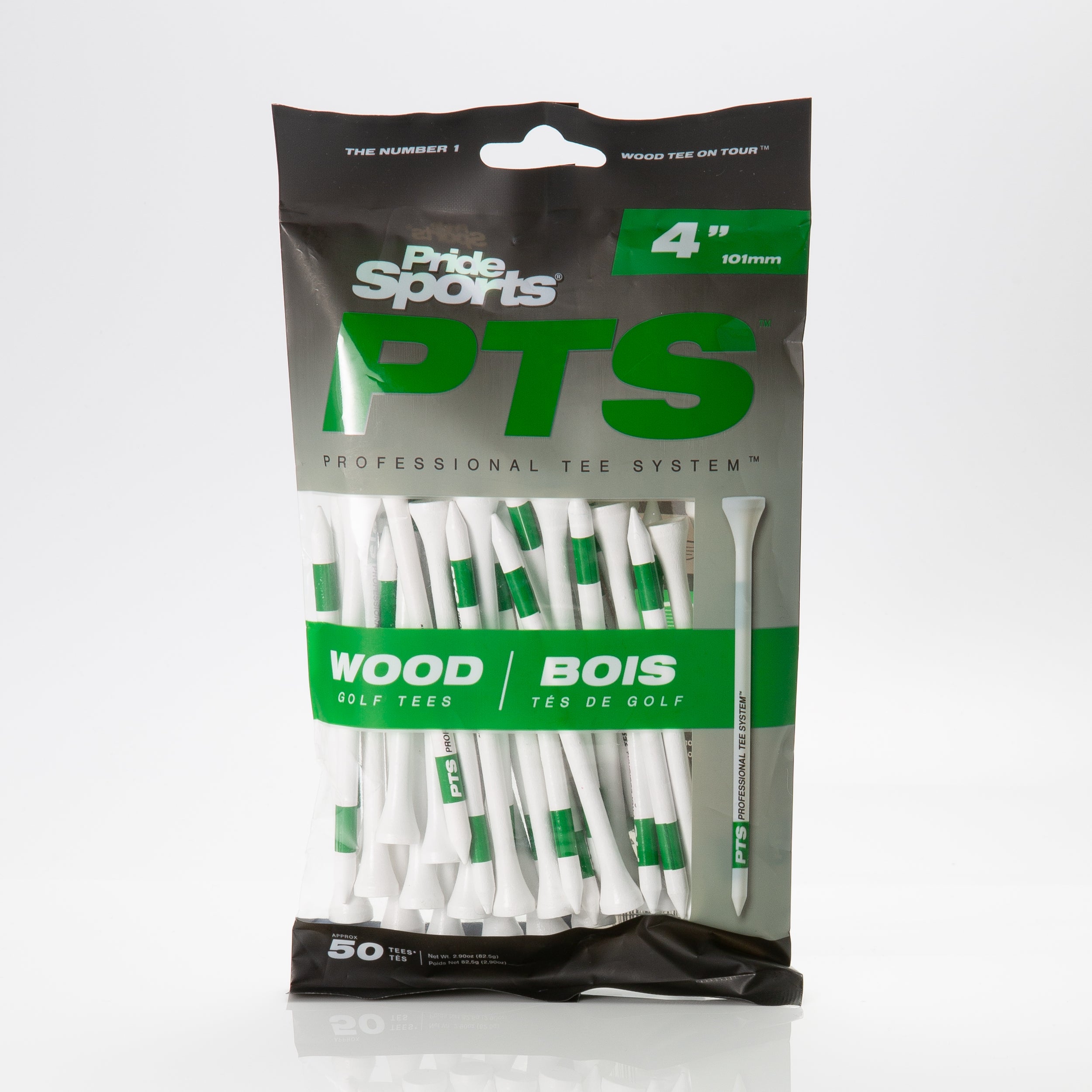 Pride PTS ProLength Packaged Tees - Retail Packages - Case of 12